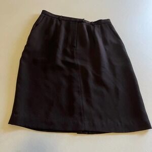 Grace Collection black A-line skirt 14